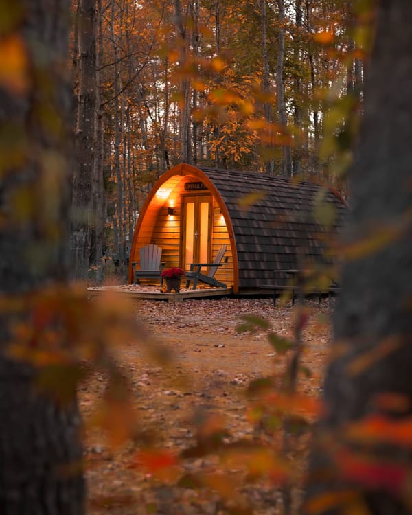 Lovewell Pond Hobbit Home at Alpine Garden