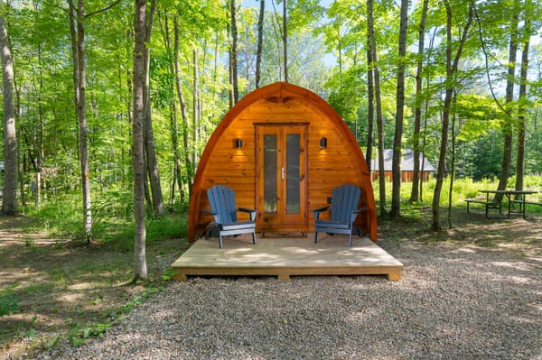 Lovewell Pond Hobbit Home at Alpine Garden
