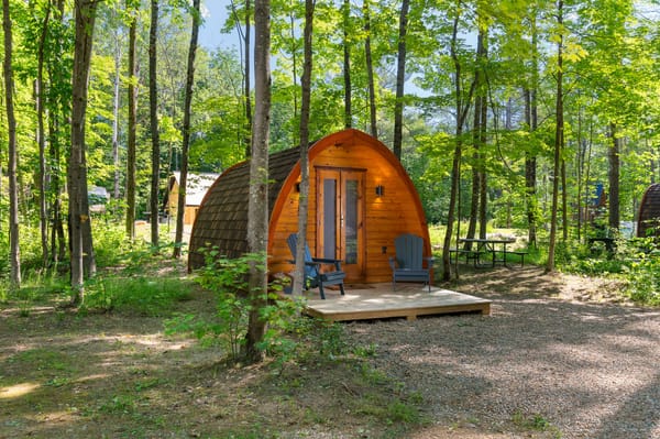 Lovewell Pond Hobbit Home at Alpine Garden